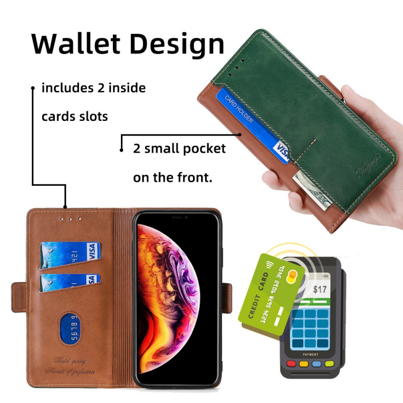 Flip Cover Protective Case Multifunctional Phone Wallet